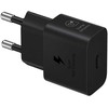 Įkroviklis samsung maitinimo adapteris 25w usb-c greitas įkrovimas 1m juodas
