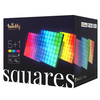 Išmaniosios LED plokštės Twinkly Squares (1 pagrindinė plokštė + 5 prailginimai) RGB, daugiaspalvės