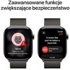 Išmanusis laikrodis Apple Watch series 11 gps + cellular koperta 46 mm su tytanu w kolorze łupku, bransoleta mediolańska w kolorze łupku m/l