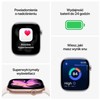 Išmanusis laikrodis Apple Watch series 11 gps + cellular koperta 46 mm su tytanu w kolorze łupku, bransoleta mediolańska w kolorze łupku m/l