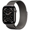 Išmanusis laikrodis Apple Watch series 11 gps + cellular koperta 46 mm su tytanu w kolorze łupku, bransoleta mediolańska w kolorze łupku m/l