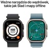 Išmanusis laikrodis Apple Watch ultra 3 gps + cellular, koperta 49 mm su tytanu w kolorze naturalnym, opaska trail w kolorze niebieskim/jaskrawoniebieskim - dydis m/l