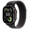 Išmanusis laikrodis Apple „Watch Ultra 3 GPS + Cellular“, 49 mm, juodas titano korpusas | Juodas „Trail Loop“ – S/M