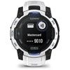 Išmanusis laikrodis Garmin Instinct® 3 – 45 mm, Solar, Baltojo akmens spalvos su baltojo akmens spalvos / mėlynu dirželiu