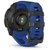 Išmanusis laikrodis Garmin Instinct 3 – 45 mm, AMOLED, Juodas su mėlynu / juodu dirželiu