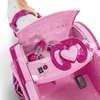 Huffy elektrinė Disney princesės karieta su arkliuku 6 V rožinė