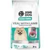 JOHN DOG Good Form Small breeds Veal su ėriena – sausas Maistas šunims – 3kg