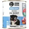 JOHN DOG Good Form Junior Rich in jautiena – drėgnas ėdalas šunims – 800g
