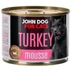 John Dog JD katėms suaugusioms kalakutienos putėsiams konservuotas šlapias ėdalas 200 g