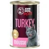 JOHN DOG For cats kalakutiena Mousse – šlapias kačių maistas – 400g