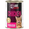JOHN DOG For cats vištiena Mousse – šlapias kačių maistas – 400g