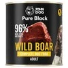 JOHN DOG Pure Juodas Šernas – drėgnas ėdalas šunims – 800g