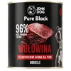JOHN DOG Pure Juodas jautiena – drėgnas ėdalas šunims – 800g