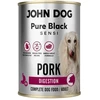 JOHN DOG Pure Juodas Sensi Digestion Pork – drėgnas ėdalas šunims – 400g