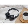 JVC, HA-S33UC-BU, juodos sp. dinaminės ausinės, mikrofonas