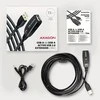 Axagon ADR-215 Aktyvus prailginimas USB 2.0 A-M > A-F laidas, 15 m ilgio. Maitinimo variantas.