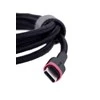 Dėklas Kabelis Baseus USB2.0 C-USB C kištukas 1 m, su nailoniniu šarvu Cafule, raudonas/juodas