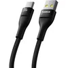 „Baseus flash 2“ USB-USB C laidas 100 W, 2 m (juodas)