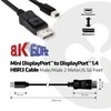 „Club 3D DisplayPort Mini“ – „DisplayPort“ kabelis 2 m juodas (CAC-1115)