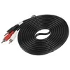 LANBERG CA-MJRC-10CC-0050-BK stereo garso kabelis Mini Jack 3.5mm M -> 2x RCA Cinch 5m