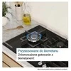 Bosch Serie 6 PPP6A2I40 Gas hob Baltas, Juodas