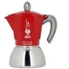 Kavos aparatas Bialetti naujas moka indukcinis 6tz kavos virimo aparatas, raudonas