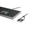 Klaviatūra Krepšys Kensington Tas KB515 EQ USB-C/USB-A WW(US)