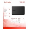Kietasis diskas Dysk zewnętrzny hdd toshiba canvio basics 2022 (2tb; 2.5"; hdtb520ek3aa)