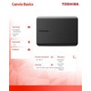 Kietasis diskas Dysk zewnętrzny hdd toshiba canvio basics 2022 (1tb; 2.5"; hdtb510ek3aa)