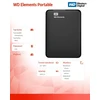 Kietasis diskas Western Digital Dysk hdd portable 4tb elements 2.5 usb3.0
