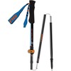 Trekingo lazdos Viking Kettera Pro Juodas-Mėlyna-Oranžinis, 115-135cm