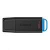 Kingston 128gb portable usb 3.2 gen 1 datatraveler exodia juodas/mėlynas