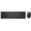 Klaviatūra Dell KM5221W Pro | Klaviatūros ir pelės rinkinys | Wireless | Ukrainian | Juodas | 2.4 GHz