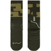 BUFF Merino MW Crew Socks MWC2 Beetle Socks, Žalias L