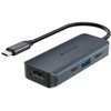 Hiper | HyperDrive Next 4 prievadų USB-C šakotuvas | HD4001GL | HDMI jungtys kiekis 1