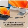 Hiper | HyperDrive Next 4 prievadų USB-C šakotuvas | HD4001GL | HDMI jungtys kiekis 1
