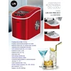 Kostkarka do lodu lin ice pro-r12 raudona