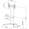 Laikiklis Techly stojak mobilny tv led/lcd 30-65 cali 60kg 1