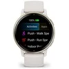 „Garmin vivoactive 5“ AMOLED sportinis laikrodis, 42 mm, dramblio kaulo spalvos