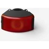 BOOKMAN Curve Rear bicycle light Juodas, Raudona