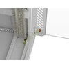 Lanberg Laisvai pastatoma stelažinė spintelė 19" 32U 600x800 pilkos spalvos stiklinės durys LCD F69EC (plokštos konstrukcijos) V2