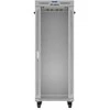Free-standing rack cabinet 19" 32U 600x800 pilkas glass door LCD Lanberg (flat pack) V2