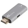Lanberg Adapteris hdmi(m)-displayport(f)4k sidabrinė