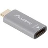 Lanberg Adapteris hdmi(m)-displayport(f)4k sidabrinė