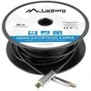 Lanberg kabelis hdmi m/m v2.0 80m optyczny aoc ca-hdmi-20fb-0800-bk