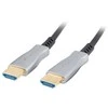 Lanberg kabelis hdmi m/m v2.0 80m optyczny aoc ca-hdmi-20fb-0800-bk