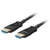 Lanberg kabelis hdmi m/m v2.1 50m 8k optyczny aoc ca-hdmi-30fb-0500-bk