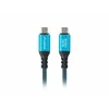 Lanberg | USB-C M/M 4.0 LAIDAS 240W 8K 60Hz | CA-CMCM-44CU-0005-BK