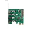 Lanberg karta pci-e x1 -> 4x usb-a 3.1 gen1 śledź low profile pce-us3-004