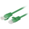Patchcord kat.6 utp 3m žalia fluke passed lanberg 10-pack